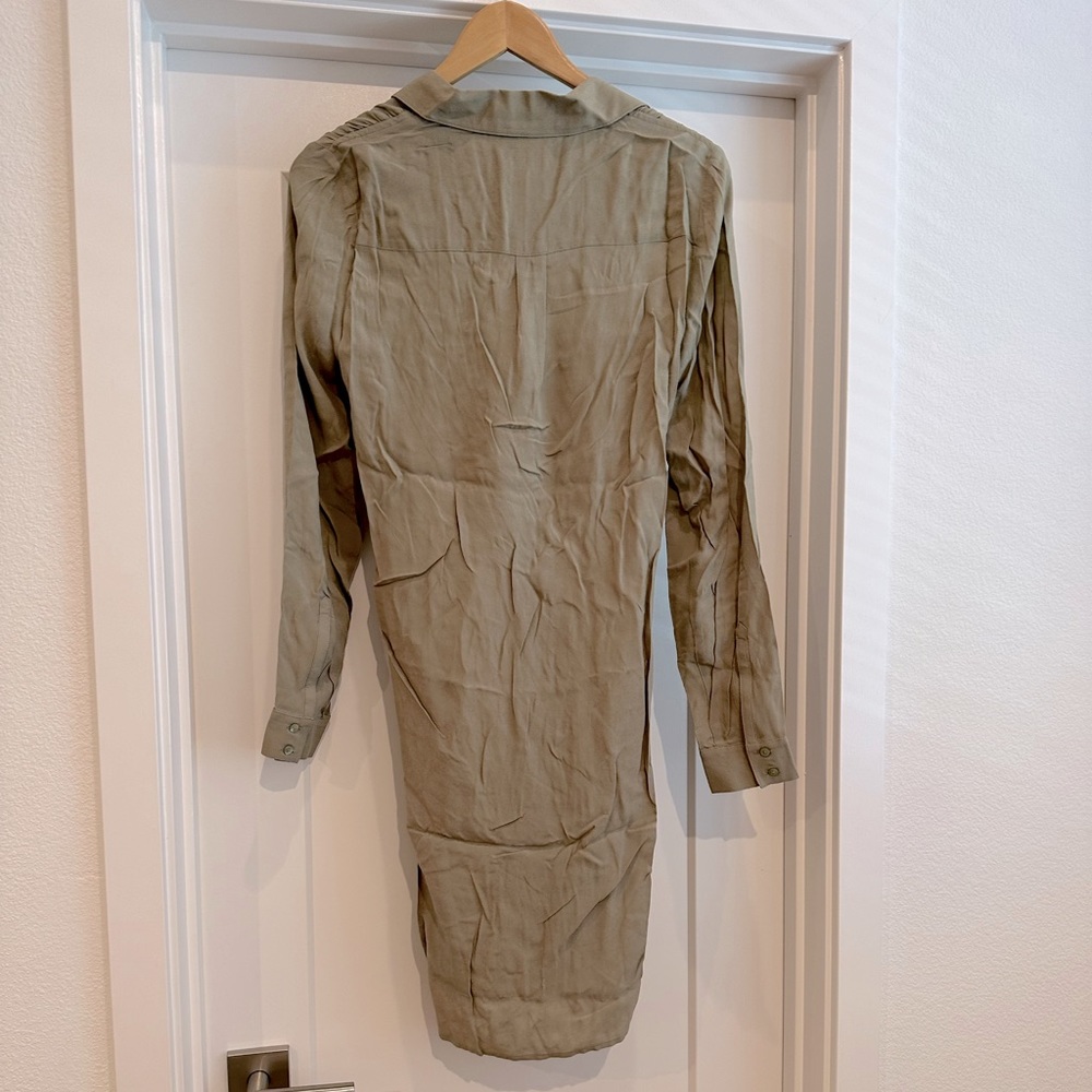Guess Raider Longline oversized button tie front shirt - Picture 5 of 5